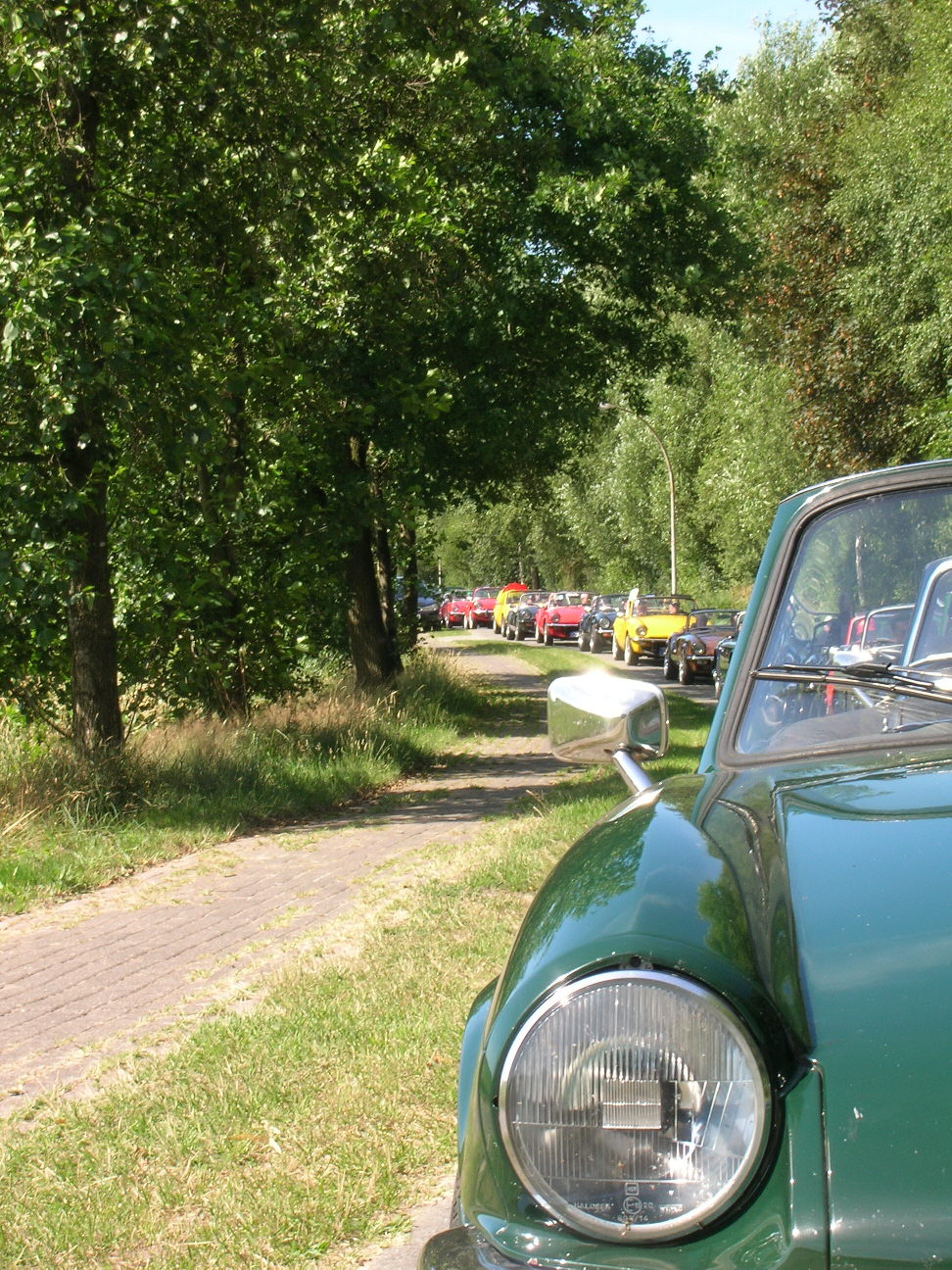 Juli 2006 - Spitfiretreff in Stickhausen im Ostfriesiland !